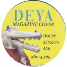 Deya Brewing Magazine Cover Hoppy Session Ale 4.2% Tap Clip